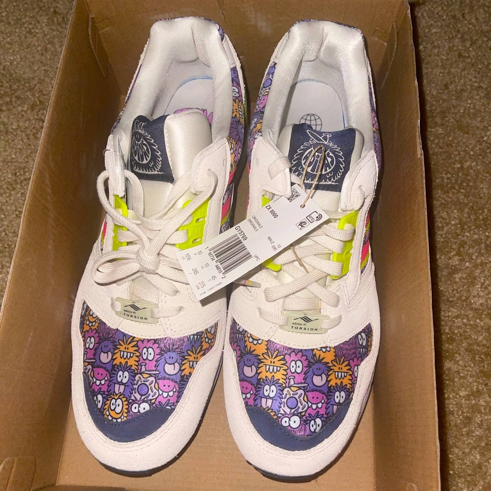 Adidas  Kevin Lyons x ZX 8000 'Monster' men’s sneakers 10.5